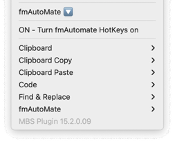 fmAutoMate Layout Workspace Context Menu