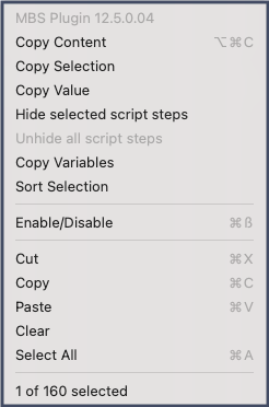 MBS Plugin Script Workspace Context Menu