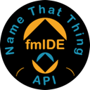 fmIDE 'Name That Thing' API