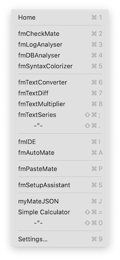 Navigation, Menus, Keyboard Shortcuts
