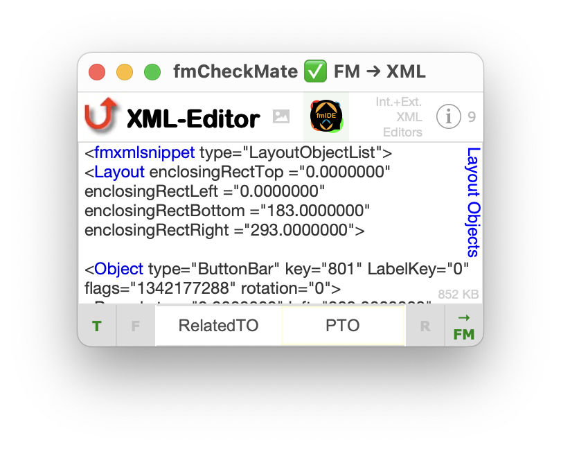 Recontextualise code with fmCheckMate